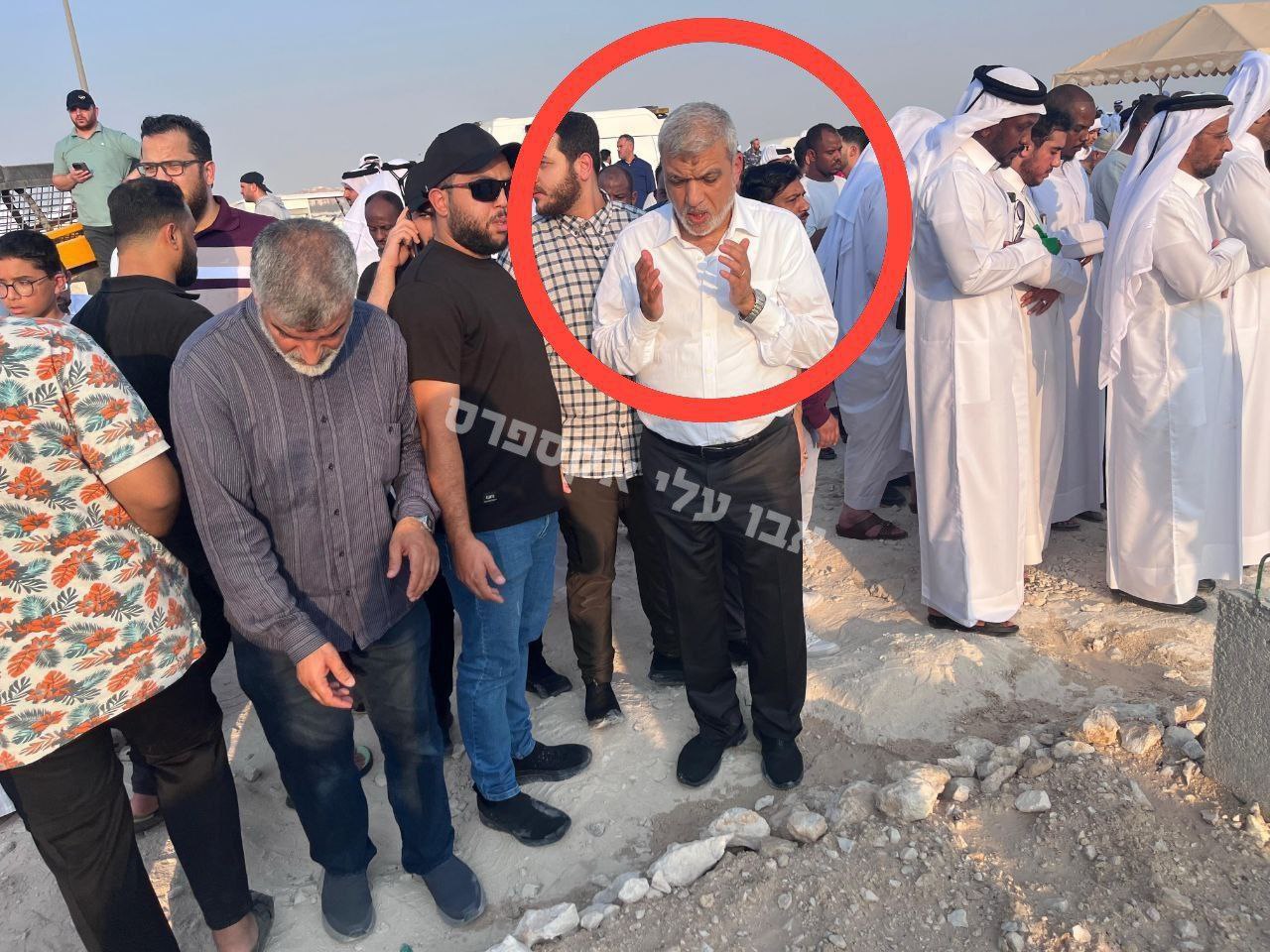 حماس تدفن شهداء الدوحة 