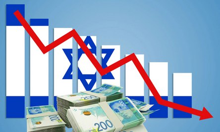 الاقتصاد الإسرائيلي ينهار 