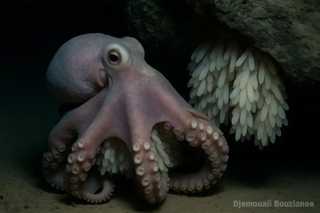 أنثى الأخطبوط.. أقوى صور الأمومة في الطبيعة على الإطلاق 