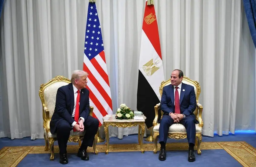 تطابق وجهات النظر بين السيسي وترامب حول سد النهضة والشراكة الاستراتيجية وإنهاء الحرب السودانية وسيادة لبنان 