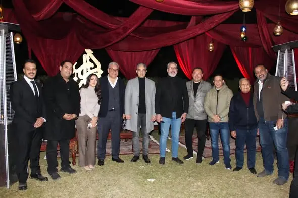 إفطار رمضاني يجمع رموز الإعلام في منزل نقيب الإعلاميين طارق سعدة