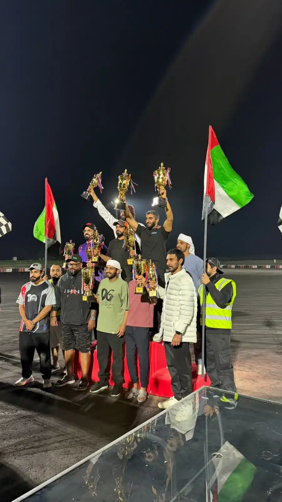 بطولة A ترند للاستعراض الحر تجذب عشاق السيارات إلى مدينة العين الإماراتية 