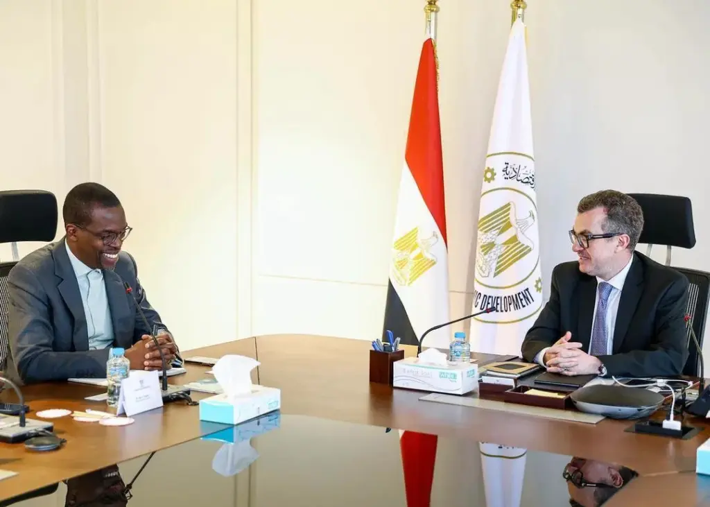  التخطيط تبحث مع ممثلي البنك الإفريقي للتنمية سبل دعم التحول نحو الاقتصاد الأخضر و مواجهة التغيرات المناخية 