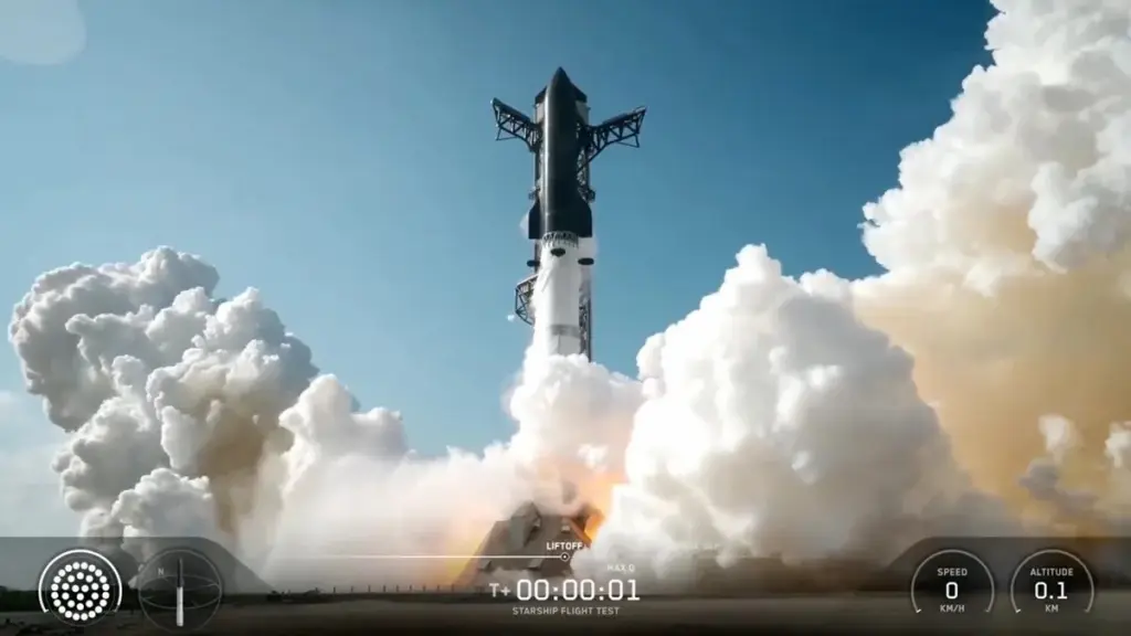 سبيس إكس تطلق Starship V3 لأول مرة إلى الفضاء ضمن الرحلة التجريبية Flight 12