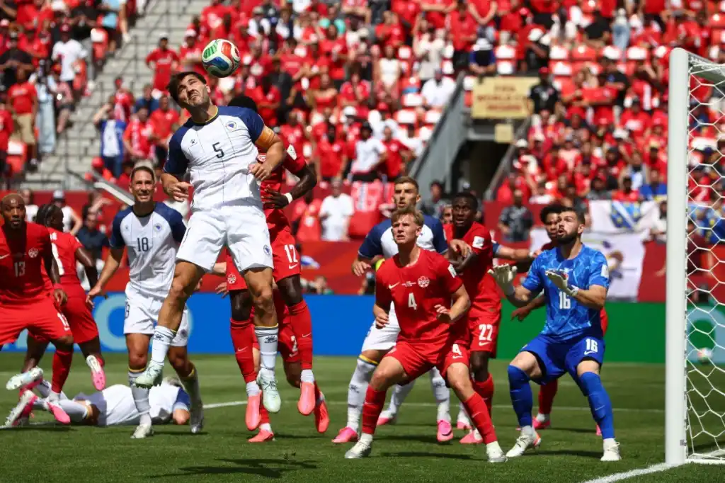 تعادل كندا مع البوسنة والهرسك 1-1 في افتتاح مشوارهما في كأس العالم 2026