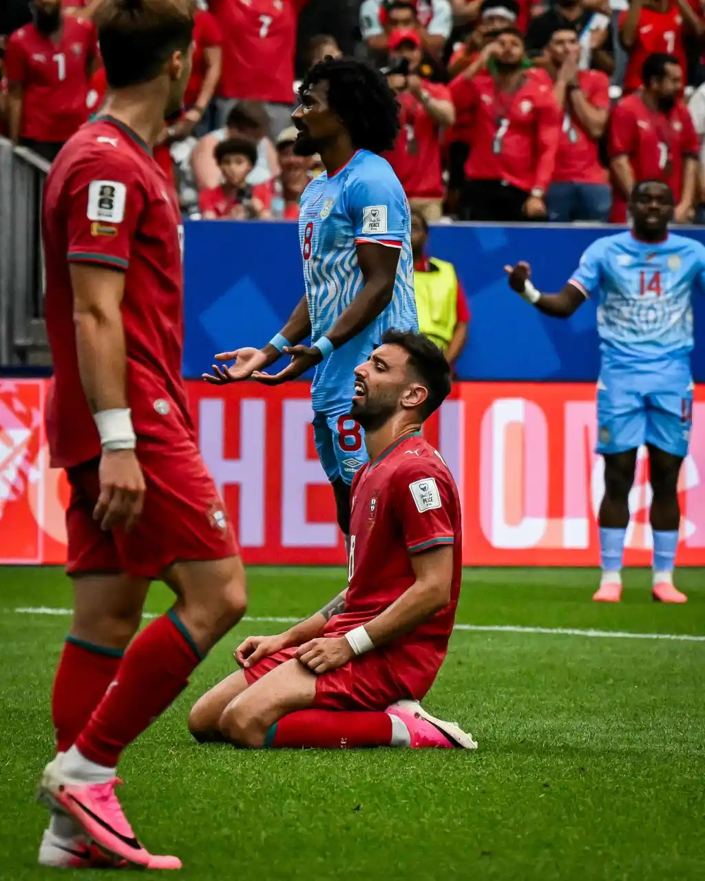 البرتغال تفشل في الفوز على الكونغو وتكتفي بالتعادل الإيجابي 1/1