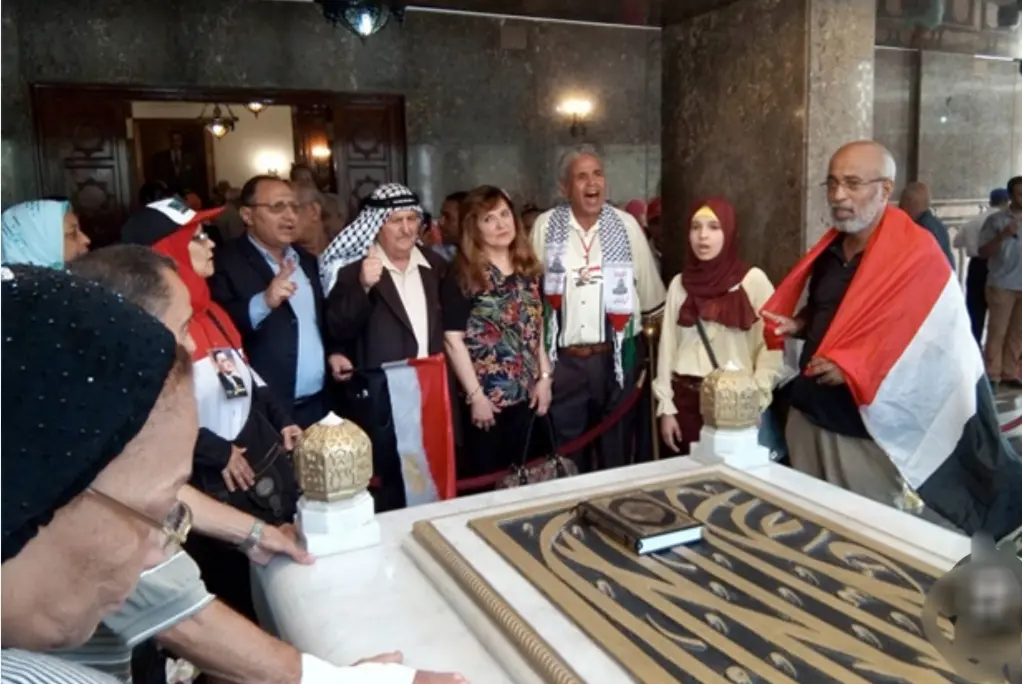 ضريح جمال عبد الناصر 