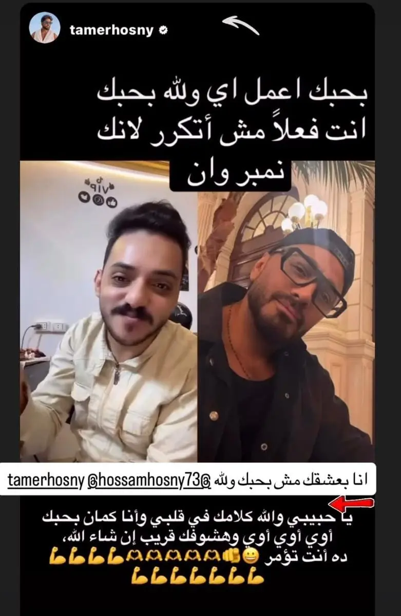 حين يدعم الفن الحلم.. أحمد عادل الرفاعي وتامر حسني نموذجًا للإنسانية