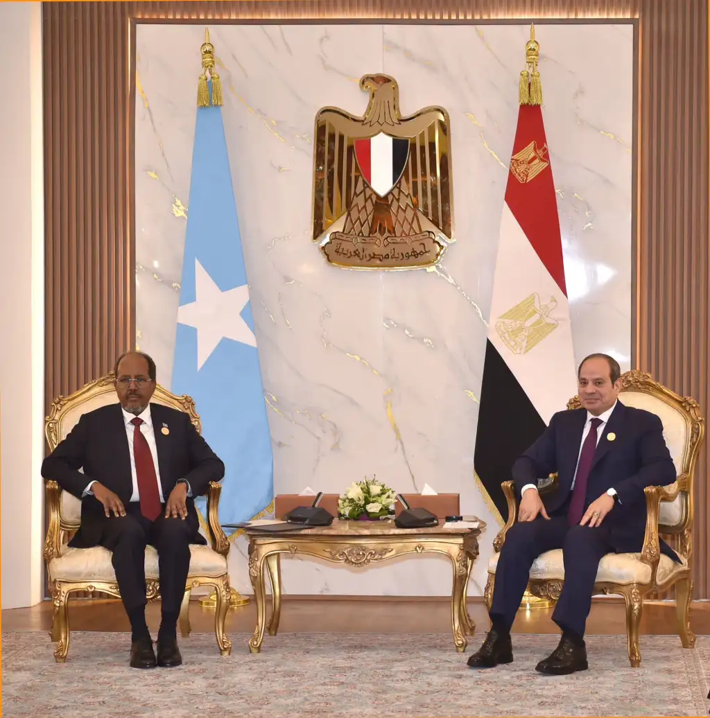 السيسي يؤكد دعم وحدة الصومال خلال لقائه حسن شيخ محمود في العلمين.. ومقديشو تجدد رفض أي وجود عسكري إسرائيلي