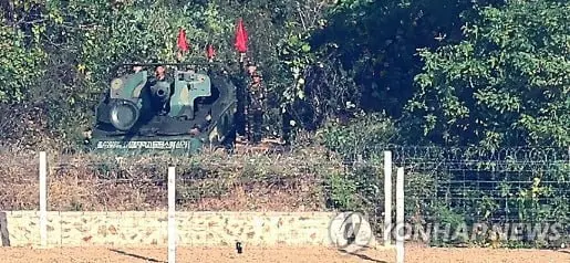 كوريا الشمالية تنشر مدفعية ذاتية الحركة في العلن