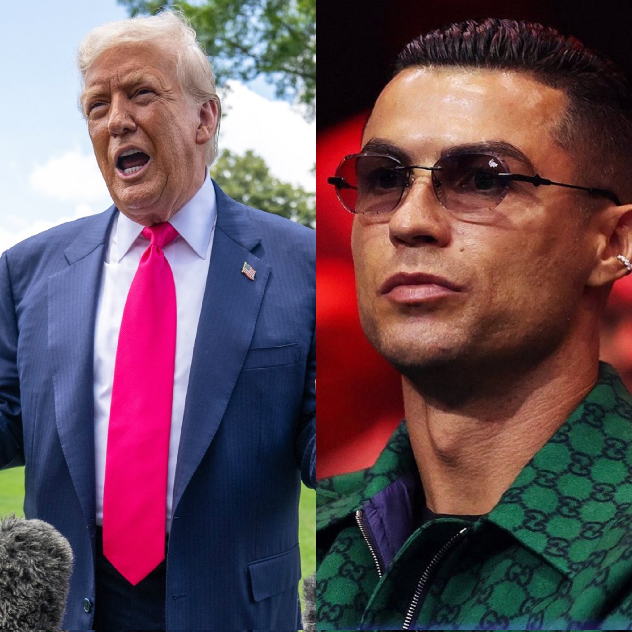 لماذا يريد كرستيانو رونالدو مقابلة ترامب ؟ 