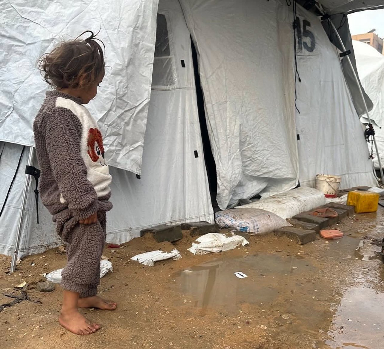 الشتاء في غزة كارثي لايقل عن الإبادة الجماعية