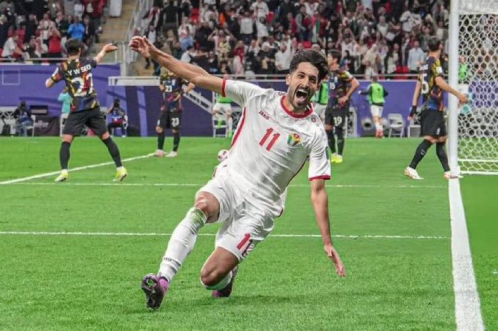 الأردن ينتزع الفوز من الإمارات بنتيجة 2/ 1 في كأس العرب 